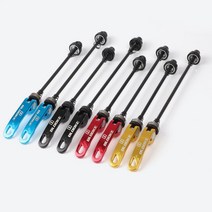 퀵릴리스 QR레버 허브심보 액슬 MTB 세트, 색상선택, 블랙