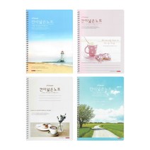 팬시로비 2000 칸이 넓은 노트 향균 10mm 랜덤발송 신학기노트 공책, 5개