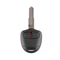 자동차자키 1 pc 433MHz 2 버튼 자동차 원격 키 ID46 칩 및 배터리 포함 MITSUBISHI Triton Pajero Outlander ASX Lancer MIT8 l