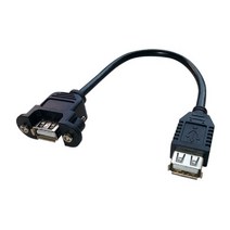 션턬필슈@USB 2.0 케이블 판넬형 F 20CM 데이터 USB연장 PC 스크류타입 컴퓨터 PC부품 랜케이블/*캐, 채룩!!, 채룩!!
