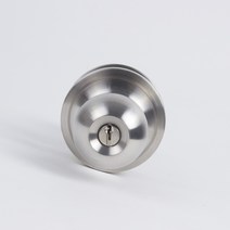 현관원형 손잡이 9500SS 현관문 철문 방화문용 레버형, 실버