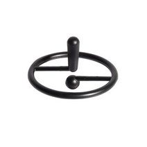 피젯토이 스트레스해소장난감 느낌표 Fidget Spinner 감압 자이로 탁상 회전 성인 어린이를위한 장난감 크리 에이 티브 작은 장난감 환기 나쁜 감정, 검은색