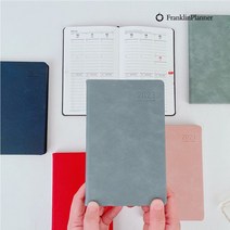 기타브랜드 프랭클린플래너 2023 캐주얼 플래너 1W32 고급 다이어리 위클리 (각인없음) 32절 회사, 인디고그레이