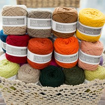 [니트박스 뜨개실] 파인 램스울 소품실, 701.아이보리