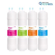 [호환] 한샘이펙스정수기 필터 WPF-H1000 최고급형 11인치 1세트 (1+1+1+1), 11인치 1년 세트 (4+2+1+1)