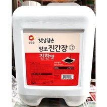 동하유통 양조 진간장 15L 말통 대용량 식자재 업소용