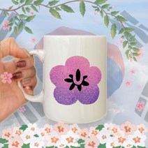 온도에 따라 색이 변하는 머그컵 키트, 붓+케이스 추가