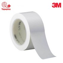 3M 471 바닥라인테이프 마킹테이프 50mm 하얀색 흰색, 1개