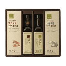 답례 감사 명절 선물세트 ORGA 천연조미료 혼합세트 3호 1box 시원 얼큰국물 회사 교회 친정 처가 시댁 큰댁, 4개