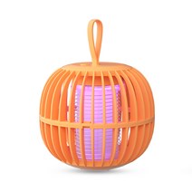 호박 스타일링 모기퇴치기 포충기 LED UV램프, 5w