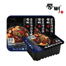 [통뼈공식몰] 통뼈 분모자 간장 뼈찜 1kg X 4팩, 1. 간장뼈찜 4팩, 4개