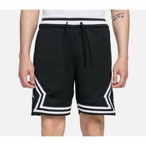 국내매장용 나이키 조던 스포츠 드라이 핏 남성 다이아몬드 쇼츠 AS 블랙 화이트 DH9076-010 조던 스탠다드 핏