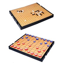 휴대용 소형 양면 자석 바둑 장기세트 방과후교실 가족보드게임 바둑판추천