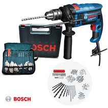 Bosch 보쉬 전동해머드릴 750W 악세사리100P 드라이버 콘크리트깨기
