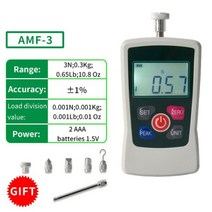 동력계 2-200N 디지털 포스 푸시 푸시 풀 유리 푸시 풀 테스터 장비 포스 테스트, AMF-3