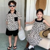 초코초코 여아 남아 남매룩세트 공용 여름옷