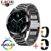 토트넘 통화 이어폰 로컬 음악 스마트 워치 밴드 샤오미 미밴드 블루투스 선물 스포츠, 협력사, 스틸 블랙 2