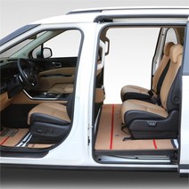 코일 카매트 루프형 4세대 카니발 9인승 서랍장 유, 라인블랙