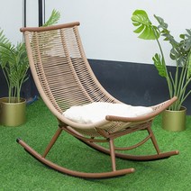 루프탑 흔들의자 인테리어 카페 의자 테라스 해먹 1인용 북유럽 발코니 등나무, A. 의자
