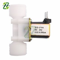 공압 부품 3/4 솔레노이드 밸브 12V 24V 220V 자기 공압 압력 컨트롤러 스위치 세탁기, 06 Right angle AC110V