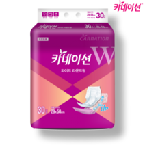 카네이션 속기저귀 와이드라운드 일반 30매 1팩, 1개, 30개