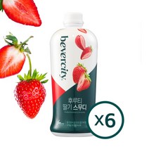 세미 베버시티 후루티 딸기 스무디 1.8kg (6개박스), 단품