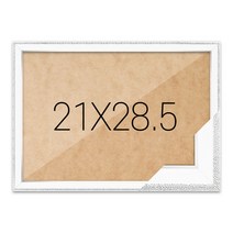 퍼즐액자 21x28.5 고급형 슬림 앤틱화이트, 단품