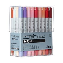 코픽 챠오 마카 36색 세트 A B C D E, A세트