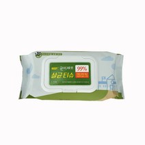 [균이제로]소독용물티슈/각종세균99%제거/대용량75매/1팩/가정 학교 기업 단체용/
