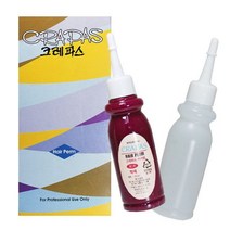 크레파스 시스테인 헤어펌 100ml 파마약 펌 미용실, 적색, 본상품선택