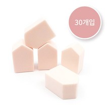 mirmall_논라텍스 미니 하우스 퍼프_30EA 화운데이션 물방울 파운데이션 메이크업스펀지 미용소품 화장+★★★★★, 이상품구매해요, ☞이걸로구매할게요☆