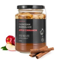 청담라이 프리미엄 수제 과일청 애플시나몬청 500ml, 단품