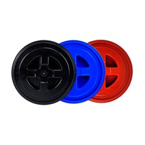 파워 감마씰 뚜껑 커버 세차용품 바구니 물통, 블랙