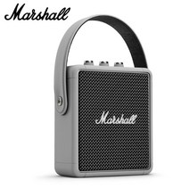 휴대용 레트로 감성 라디오 블루투스 진공관 캠핑 카세트 스피커 original marshall stock well ii - 무선 5.0 야외 방수 여행용 서브우퍼, 하얀색