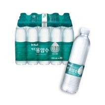 닥터유 제주용암수 2L 오리온 생수 알칼리 워터 제주 용암 해수, 530ml x 20