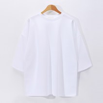 후앙스 남녀공용 오버핏 7부티셔츠 DLRT-6042