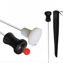 청음봉 지하 파이프 라인 수돗물 누출 감지기 탐지봉, (특수강) 흑색 - 단절 1.5미터(송장포함)