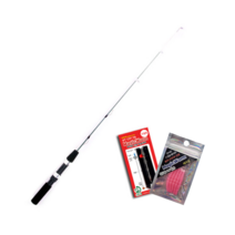 매직웜 송어 아이스로드 얼음낚시 세트, 단품