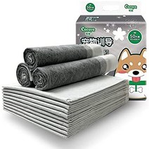 [일본 직구] 반려견 애완동물시트 50장 오리지널 m 17.7 x x 60 개 강아지 고양이 배변패드 배변매트 소변 화장실 트레이 시트 도그 애완동물 매트, 대나무 숯, m(4560cm)