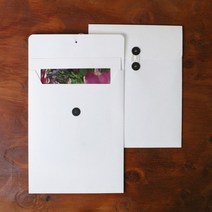 단추봉투 (대) 5장.무즈앤뷰즈, 크라프트|8x10