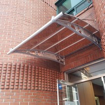 1870X9400 천막 현관캐노피 조립식차양 옥상비가림 라운딩차양 DIY차양 렉산색상, 그린, 레드, 실버