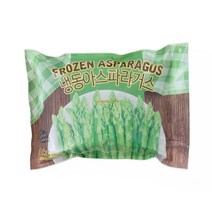냉동 아스파라거스 1kg, 아이스박스+냉매 1kg / 1개