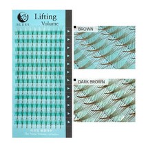 블레스 리프팅래쉬 5d 다크브라운 볼륨속눈썹 러시안볼륨 속눈썹, 1개, CC0.07-10mm