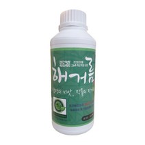 해거름 500ML 동물성 아미노산 토양 계량제 생선 액비 영양제 추비 고추 배추 약 거름, 500ml 한병