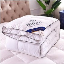 힐튼 Hilton 호텔침구 3KG 4KG 5성급 구스이불, 그레이