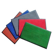 제이오마켓 고급 인조잔디 현관매트 90X120cm 레드미끄럼방지 업소용 사무실 아파트현관 출입구 발매트, 단품