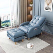 1인리클라이너 수유 리클라이너소파 좌식 1인용 가리모쿠 의자 쇼파 북유럽 패브릭 원룸 리클라이너쇼파, J