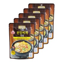 오뚜기 오늘밥상 차돌 된장찌개 양념 130g 5개