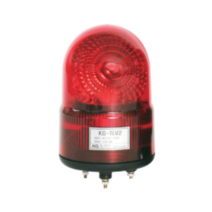 케이지오토 LED 회전 경광등 KG-TLD KG-TLBD (일반 볼트 취부형) DC 타입, KG-TLBD1(부져형), 적색, 1개