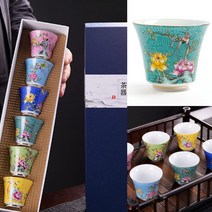 전통 다기 찻잔 6P세트(50ML) 고급다기 명품다기 다기판매